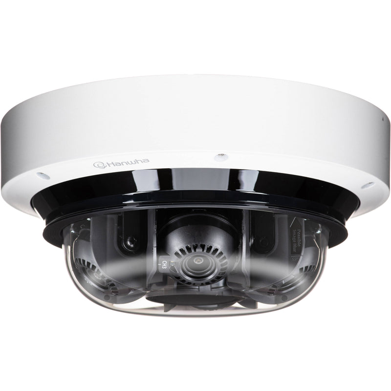 Hanwha Vision 4 x 4MP 4-Channel AI IR Outdoor Network Dome Camera with 3.3 - 5.7mm Lenses