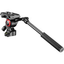 Manfrotto Befree Live Aluminum Video Tripod Kit with Wavo PLUS Microphone