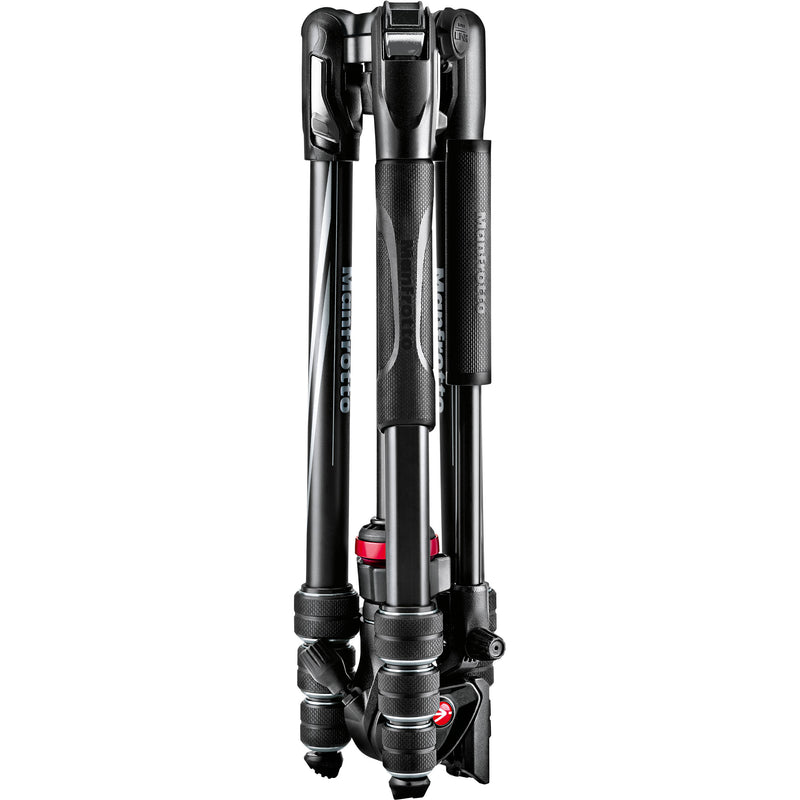 Manfrotto Befree Live Aluminum Video Tripod Kit with Wavo PLUS Microphone