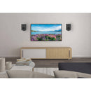 Peerless-AV Universal Swivel Speaker Wall Mount (Pair, Black)