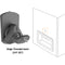 Peerless-AV Universal Swivel Speaker Wall Mount (Pair, Black)