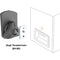 Peerless-AV Universal Swivel Speaker Wall Mount (Pair, Black)