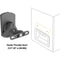Peerless-AV Universal Swivel Speaker Wall Mount (Pair, Black)