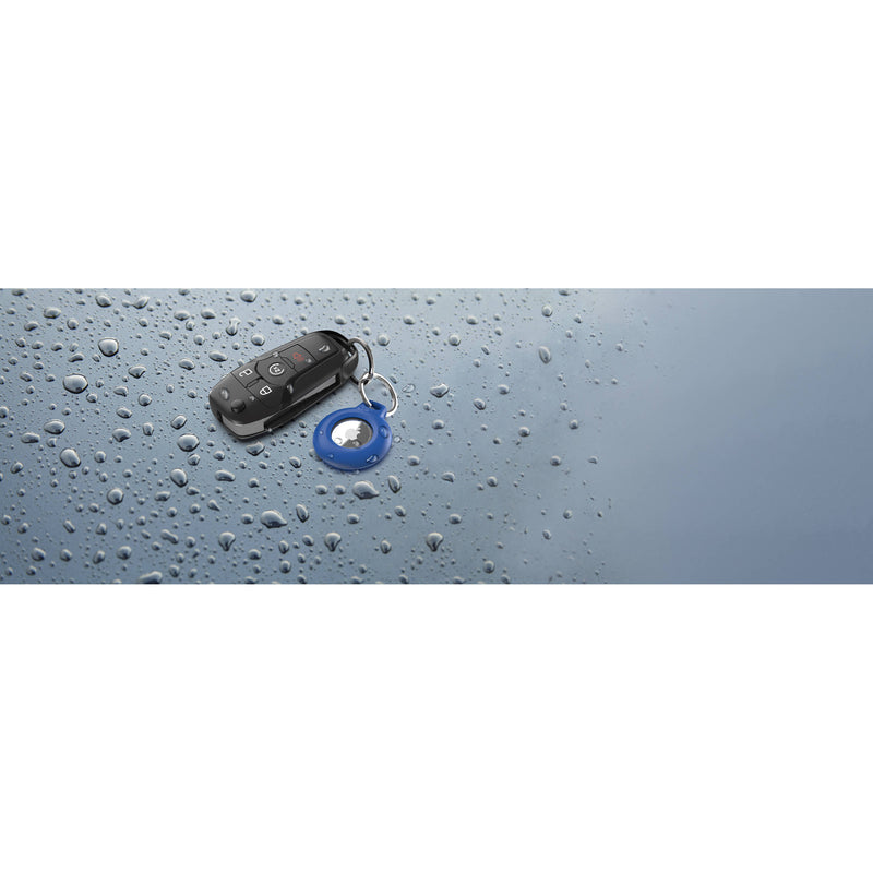 Belkin Waterproof AirTag Holder with Keyring (2-Pack, Blue)