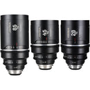 Venus Optics Laowa Proteus Flex 28, 45 & 85mm 3-Lens Set (ARRI PL/Canon EF, Silver Flare)