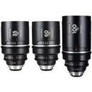 Venus Optics Laowa Proteus Flex 35, 60 & 100mm 3-Lens Set (ARRI PL/Canon EF, Silver Flare)