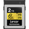 Lexar 2TB Professional GOLD CFexpress 4.0 Type B Memory Card