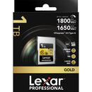 Lexar 1TB Professional GOLD CFexpress 4.0 Type A Memory Card