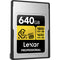 Lexar 640GB Professional GOLD CFexpress 4.0 Type A Memory Card