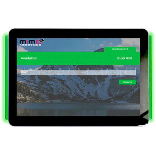 Mimo Monitors Adapt-IQV 10.1" Digital Signage Tablet with PoE and Light Bars