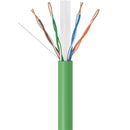 SatMaximum Cat 6a UTP Bulk Ethernet Cable (1000', Green)