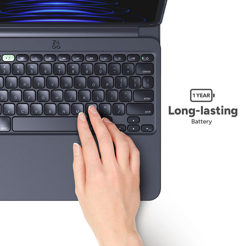 ZAGG Pro Keys 2 Keyboard and Case Combo for Apple 11" iPad Air (M2)