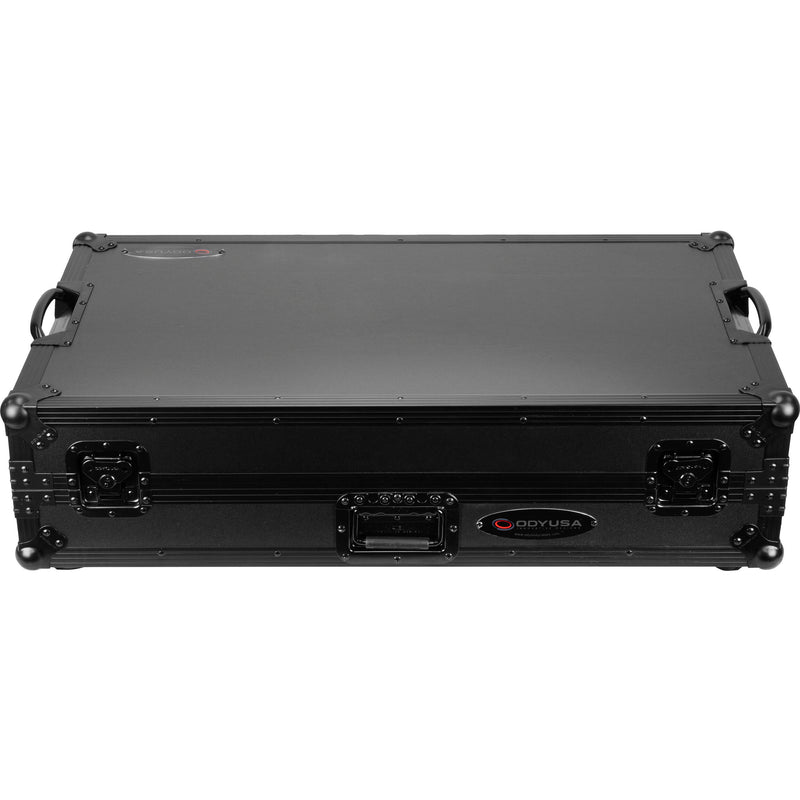 Odyssey Black Label Wheeled Flight Case for RANE PERFORMER with Glide-Style Laptop Platform (1 RU)