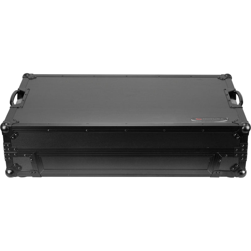 Odyssey Black Label Wheeled Flight Case for RANE PERFORMER with Glide-Style Laptop Platform (1 RU)