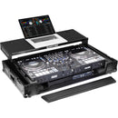 Odyssey Black Label Wheeled Flight Case for RANE PERFORMER with Glide-Style Laptop Platform (1 RU)