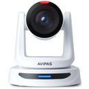 AViPAS HDMI/3G-SDI/IP/USB Auto Tracking UHD 4K 20x PTZ Camera with Tally (White)