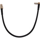 XLCS Designs 12G-SDI Right-Angle Micro-BNC Male to Female Cable (11.8")