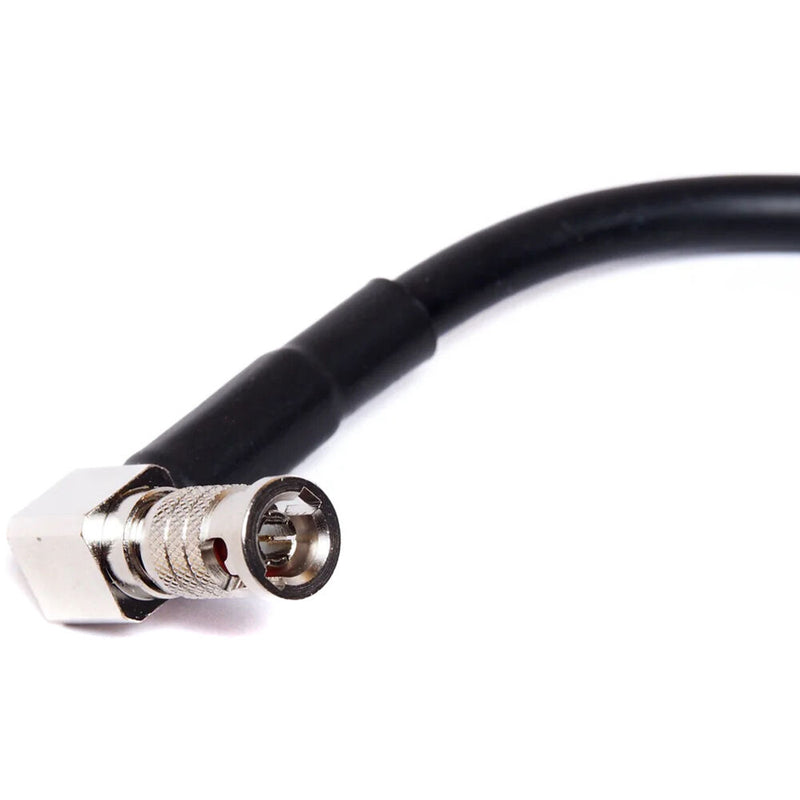 XLCS Designs 12G-SDI Right-Angle Micro-BNC Male to Male Cable (11.8")