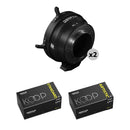 DZOFilm Octopus PL-to-Sony E Lens Adapter with ND and Artistic Rear Filter Kits