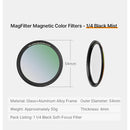 Ulanzi 1/4 Black Soft Focus Filter for Smartphones (52mm)