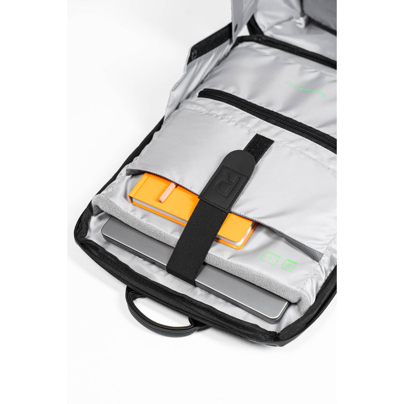 RAINSBERG Classic Backpack (Graphite with Gray Lining, 22L)