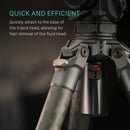 Tilta Universal Quick Release Tie-Down for Cine Fluid Head (Space Gray)