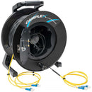 Camplex 4-Channel LC Single Mode Indoor-Outdoor Fiber Optic Snake Reel (500')