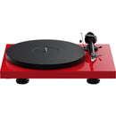 Pro-Ject Audio Systems Debut EVO 2 Manual Two-Speed Turntable (High-Gloss Red)