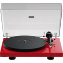 Pro-Ject Audio Systems Debut EVO 2 Manual Two-Speed Turntable (High-Gloss Red)