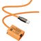 ZGCINE USB-C PD to Sony NP-FW50 Braided Dummy Battery Cable (23.6")