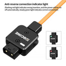 ZGCINE D-Tap to Nikon EN-EL15 Dummy Battery with Braided Power Cable (23.6")