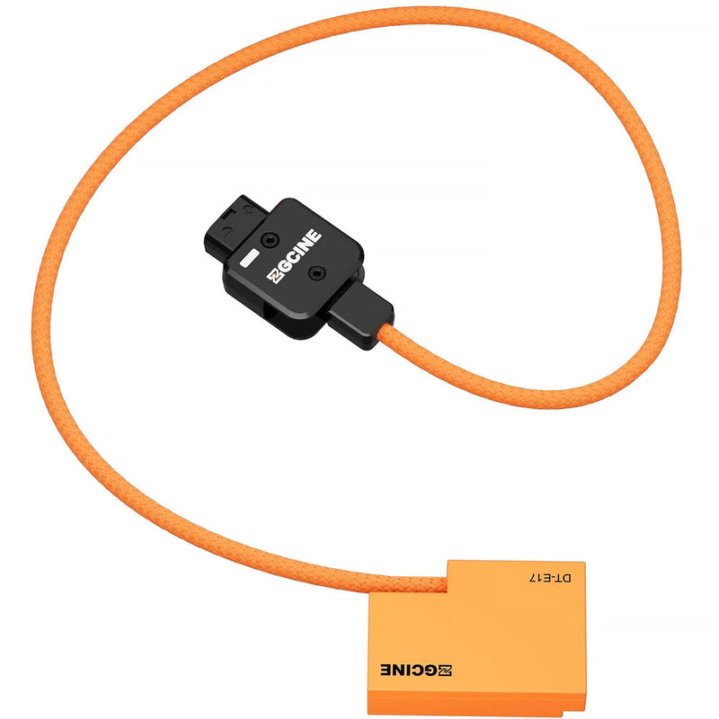 ZGCINE D-Tap to Canon LP-E17 Dummy Battery with Braided Power Cable (23.6")