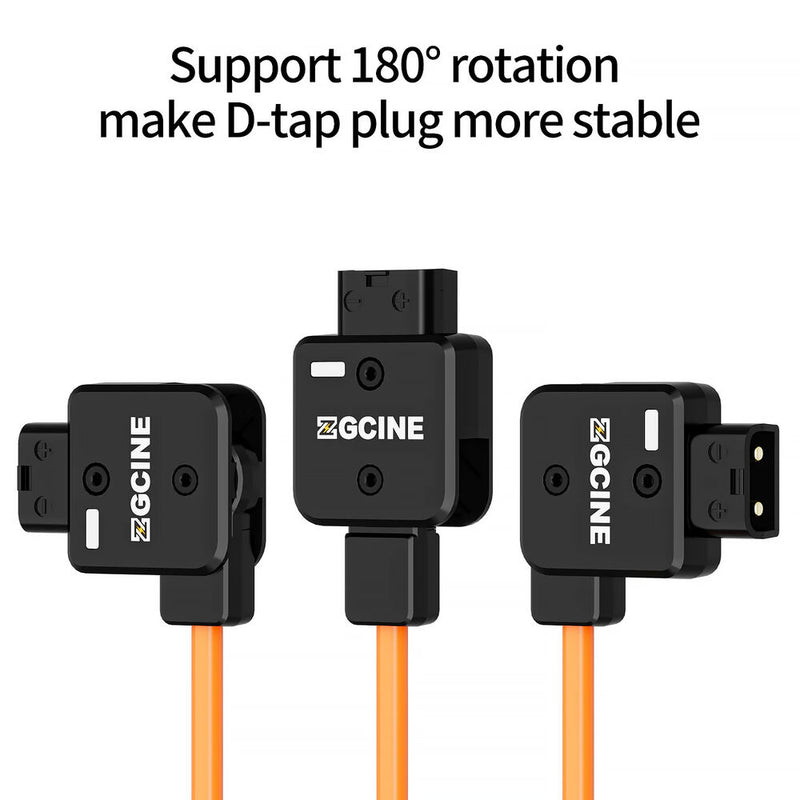 ZGCINE D-Tap to Canon LP-E17 Dummy Battery with Braided Power Cable (23.6")