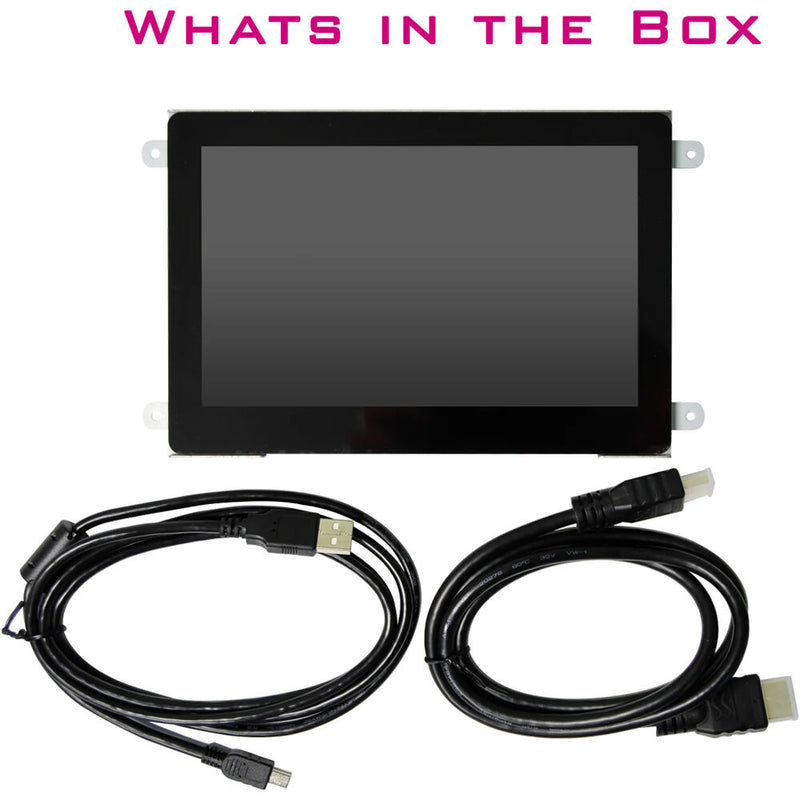 Mimo Monitors UM-760CH-OF 7" WSVGA Commercial Touchscreen Open Frame Monitor with HDMI