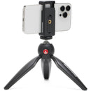 Manfrotto PIXI Smart Mini Tripod with Phone Clamp (Black)