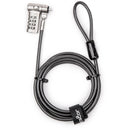 Rocstor Rocbolt Universal Switchable 3-in-1 Security Cable (Combination Lock, 6.6')