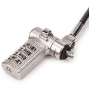 Rocstor Rocbolt Universal Switchable 3-in-1 Security Cable (Combination Lock, 6.6')