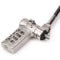 Rocstor Rocbolt Universal Switchable 3-in-1 Security Cable (Combination Lock, 6.6')