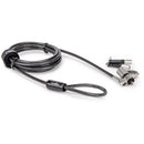 Rocstor Rocbolt Universal Switchable 3-in-1 Security Cable (Keyed Lock, 6.6')
