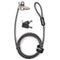 Rocstor Rocbolt Universal Switchable 3-in-1 Security Cable (Keyed Lock, 6.6')