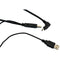 Mimo Monitors Right-Angle USB Y-Cable for Mimo Monitors (16.4', Black)