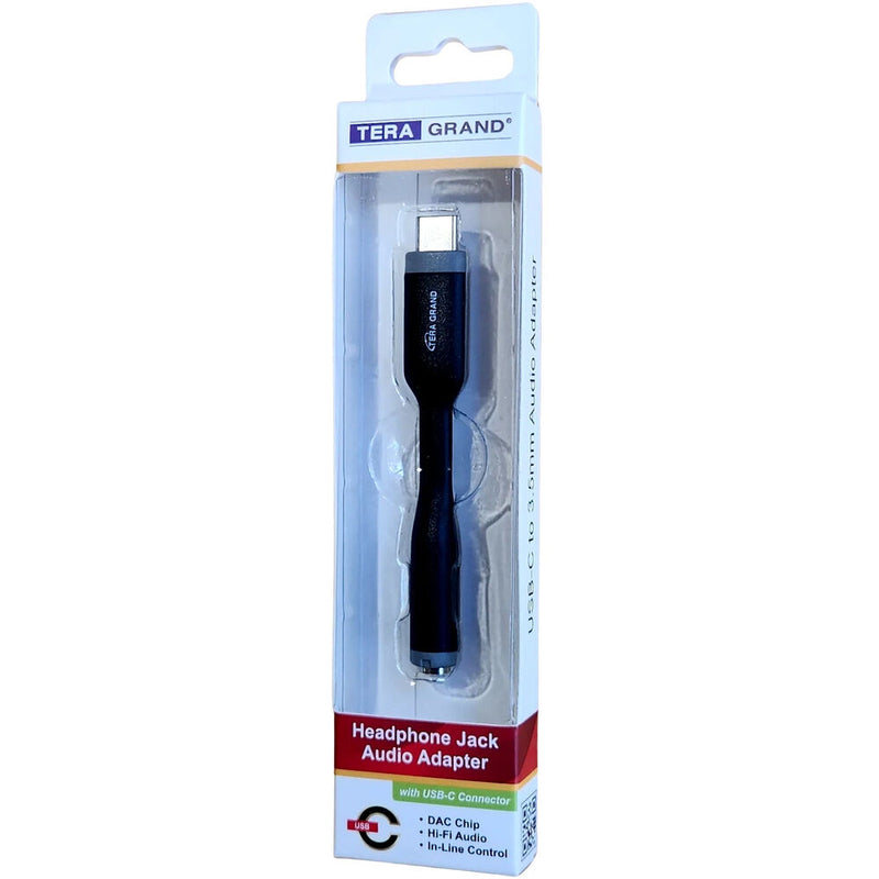 Tera Grand USB-C to 3.5mm Headphone Jack Audio Adapter