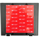 Mimo Monitors Flat VESA Wall Mount for 10 to 21.5" Displays (Glass Surface, Black)