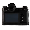 Oberwerth Half Case - TagCase for Leica SL3 (Casual Line, Black with Black Stitching)