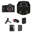 FUJIFILM X-S20 Mirrorless Camera with 35mm f/2 Lens and Content Creation Kit