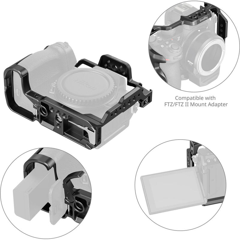 SmallRig Camera Cage for Nikon Z50 II