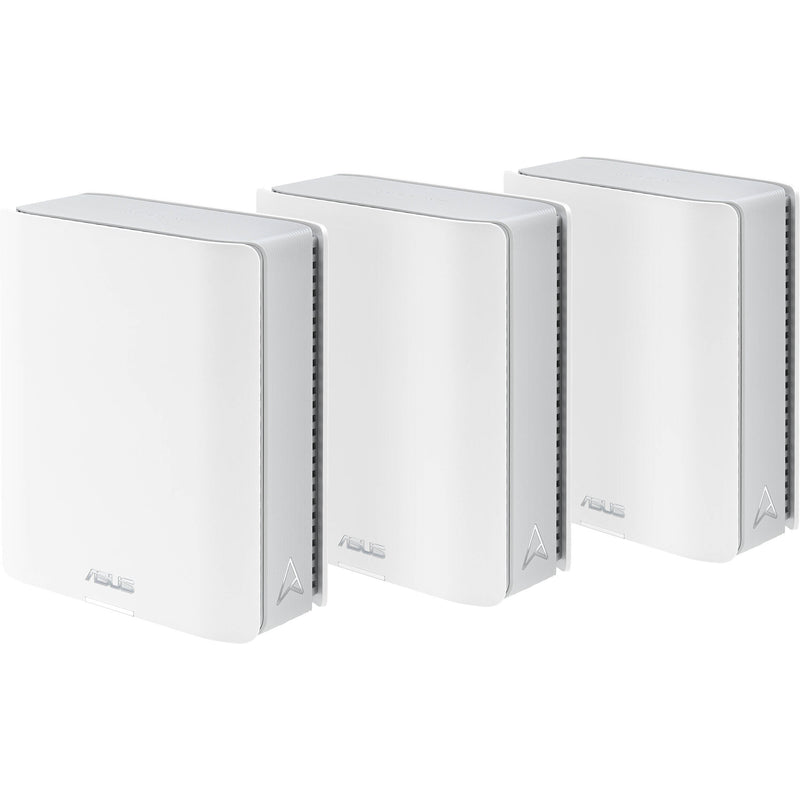 ASUS ZenWiFi BT6 BE9400 Wireless Tri-Band Multi-Gig 3-Piece Mesh Wi-Fi System (White)