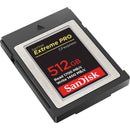 SanDisk 512GB Extreme PRO CFexpress Card Type B (2-Pack)