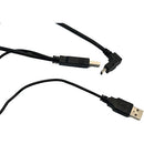 Mimo Monitors Right-Angle USB Y-Cable for Mimo Monitors (4.9', Black)