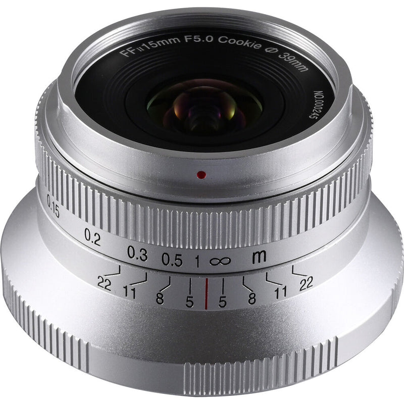 Venus Optics Laowa 15mm f/5 Cookie (Sony E, Silver, Auto-Aperture)